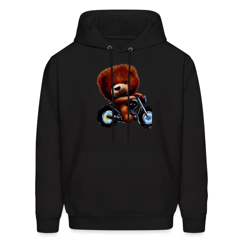 Teddy Ride Men's Motorcycle Hoodie