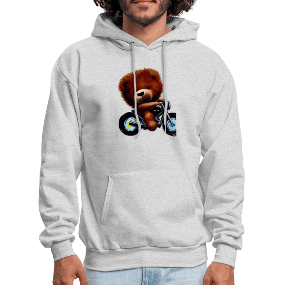 Teddy Ride Men's Motorcycle Hoodie