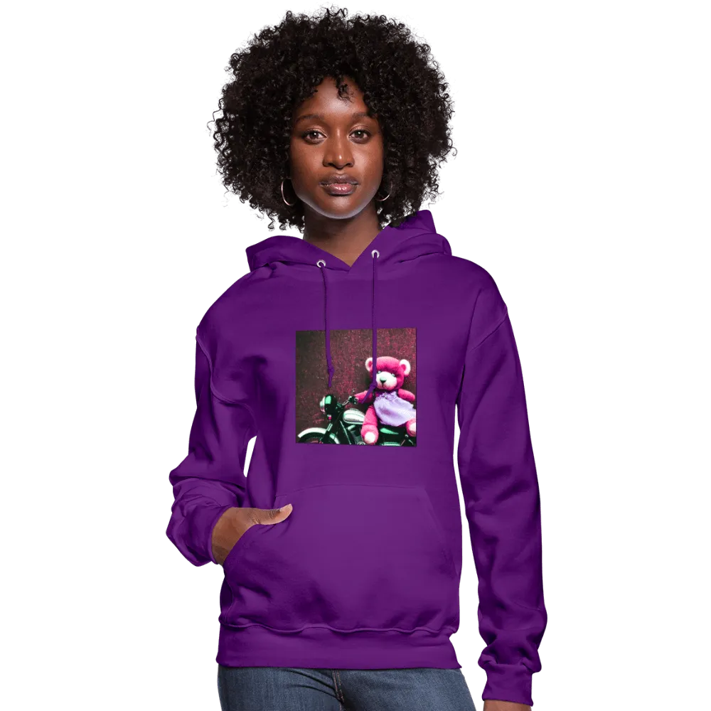 Teddy Ride Women's Motorcycle Hoodie