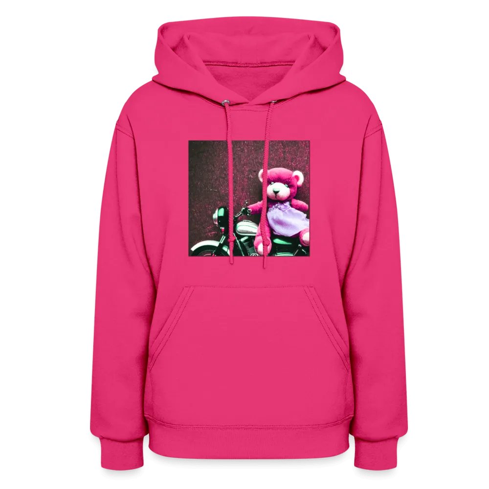 Teddy Ride Women's Motorcycle Hoodie