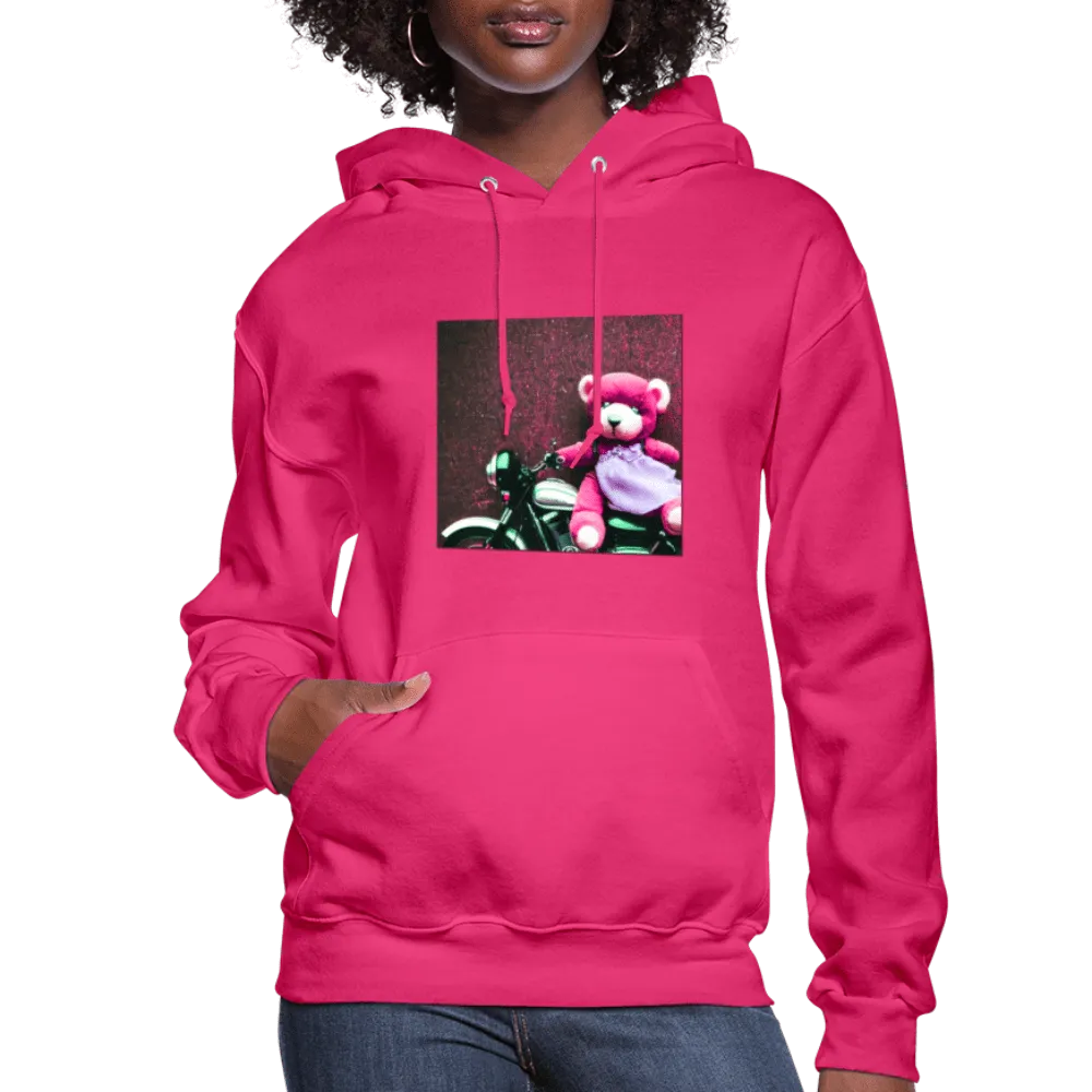 Teddy Ride Women's Motorcycle Hoodie