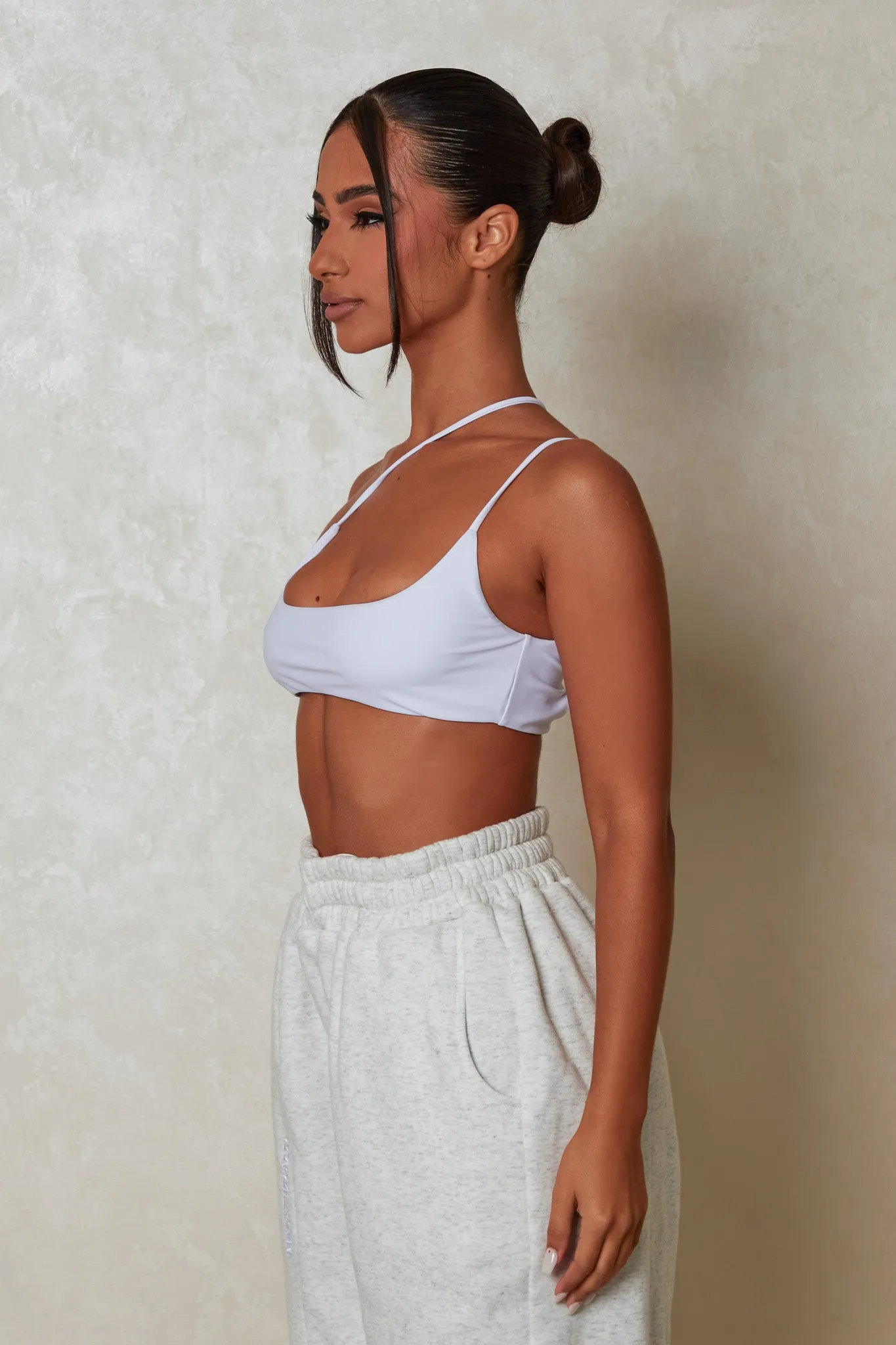 The Essentials Bralet - White