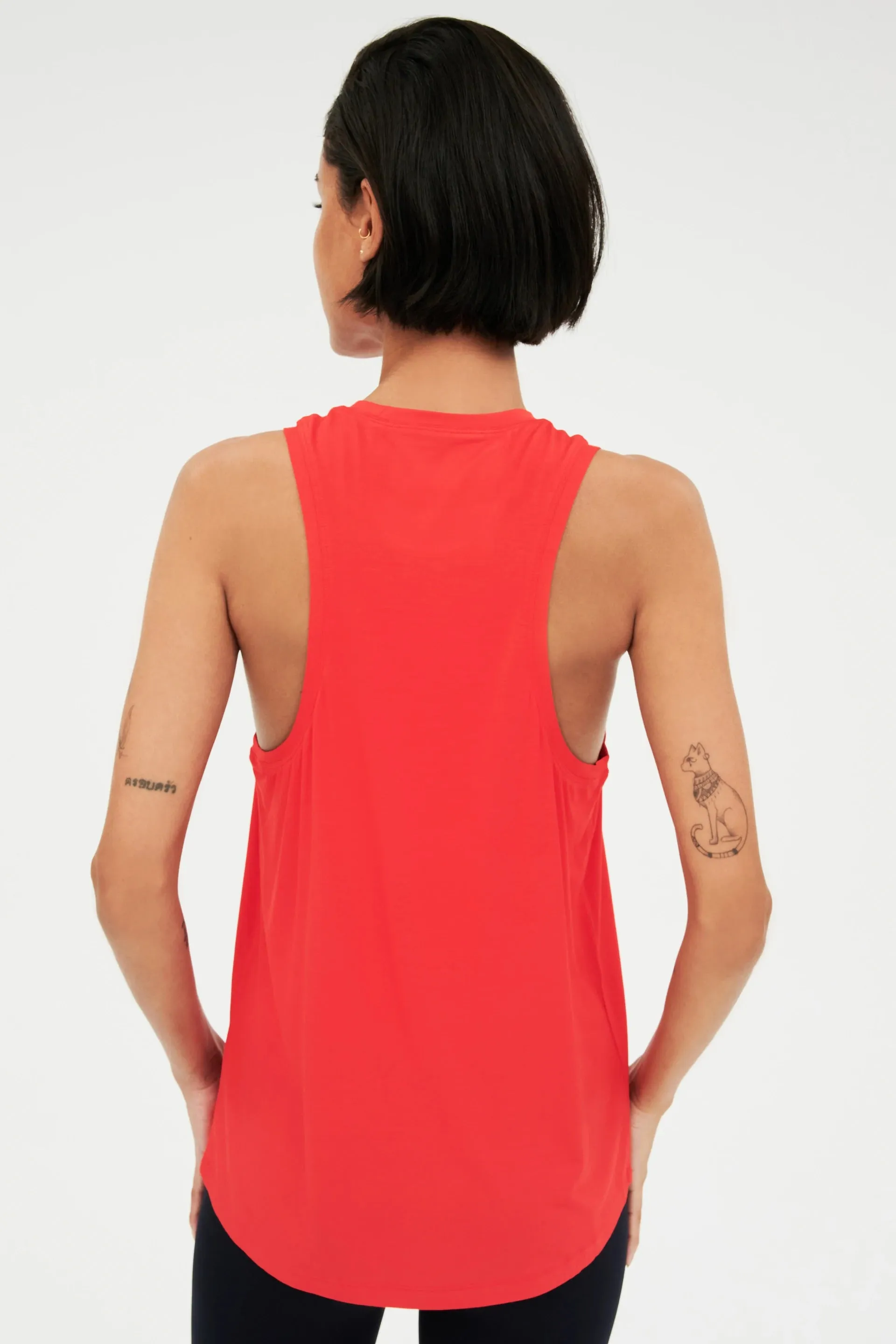 Toni Jersey Tank, Poppy