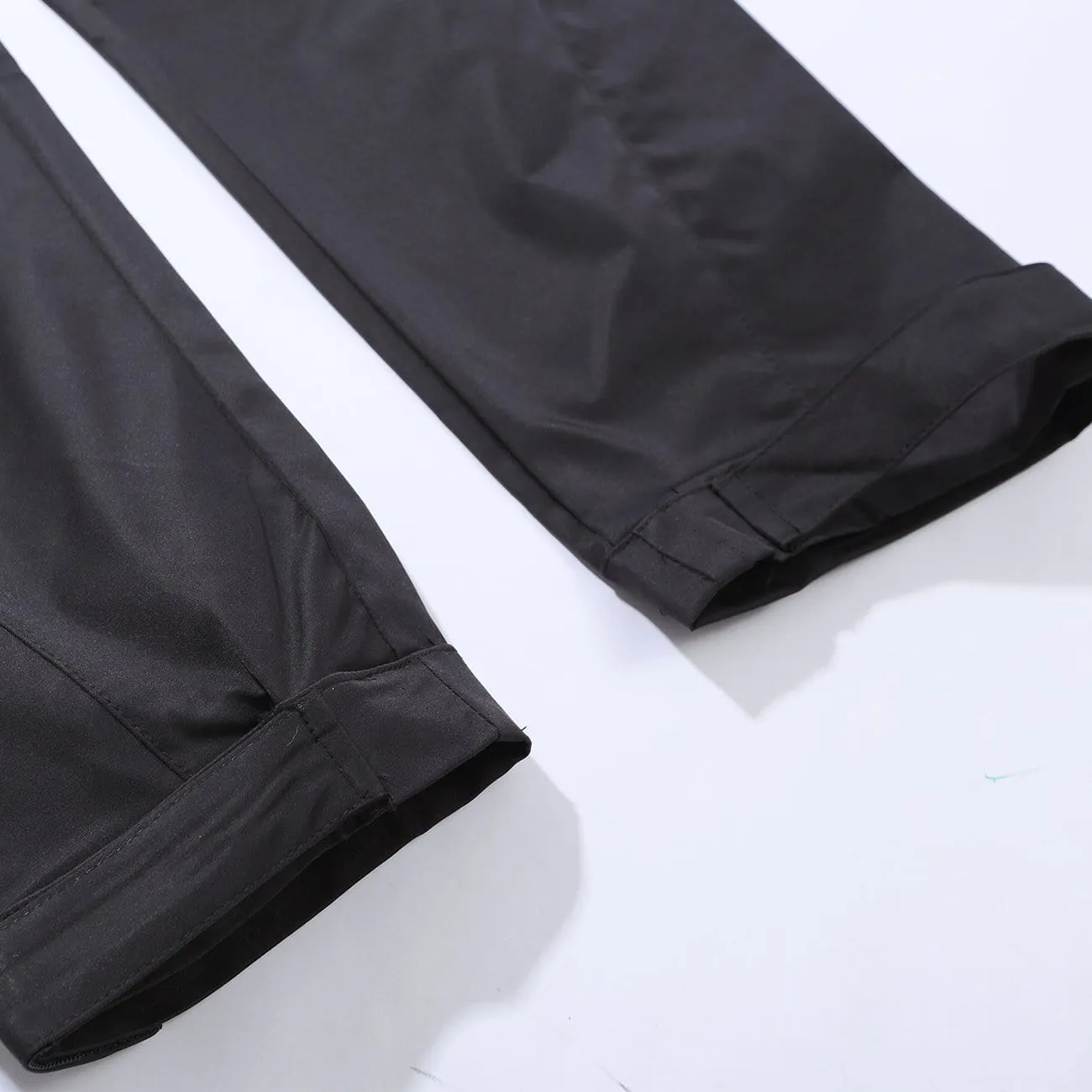 WLS Big Pockets Ribbons Cargo Pants