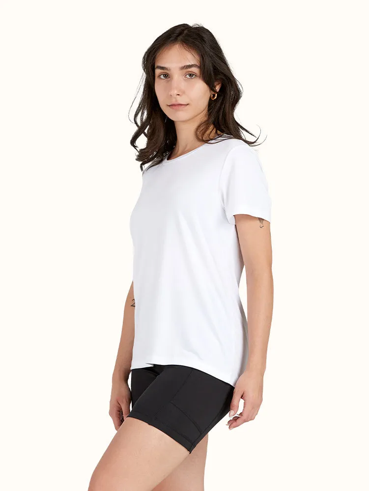 Women's Flowy Back with Slit T-Shirt