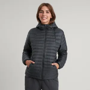 Women's Kathmandu HELI R 600 Fill Feather Down Hooded Jacket {KA-B0227}